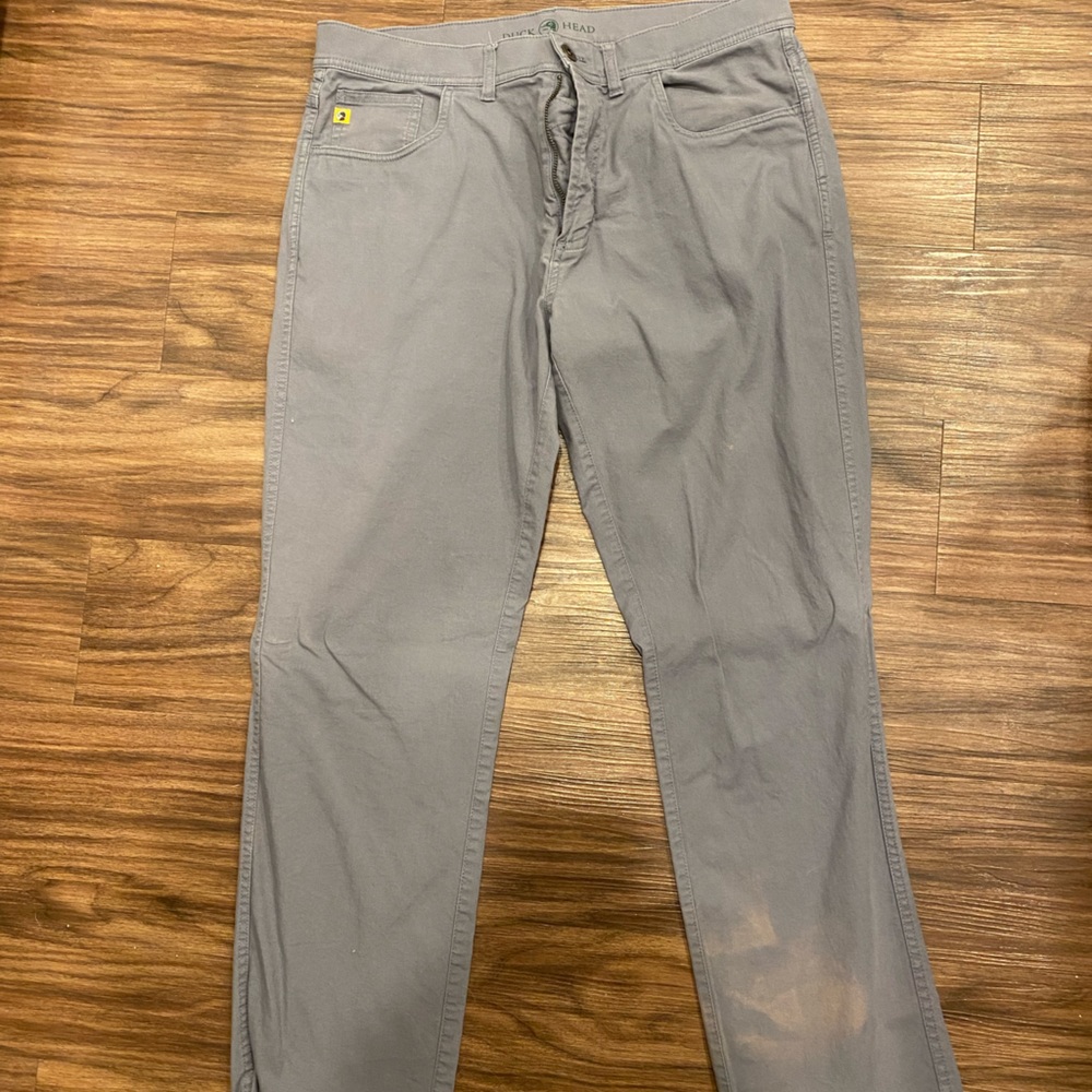 Duck head pants - 35x32 - stain bottom right of pants